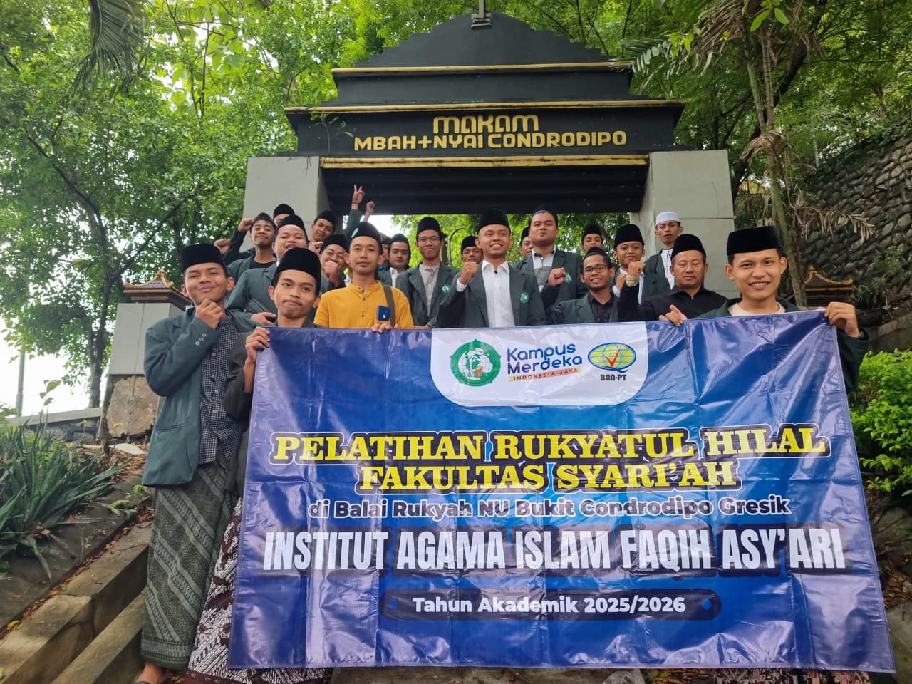 Mahasiswa Fakultas Syariah IAIFA Kediri Laksanakan Praktik Rukyatul Hilal di Gresik